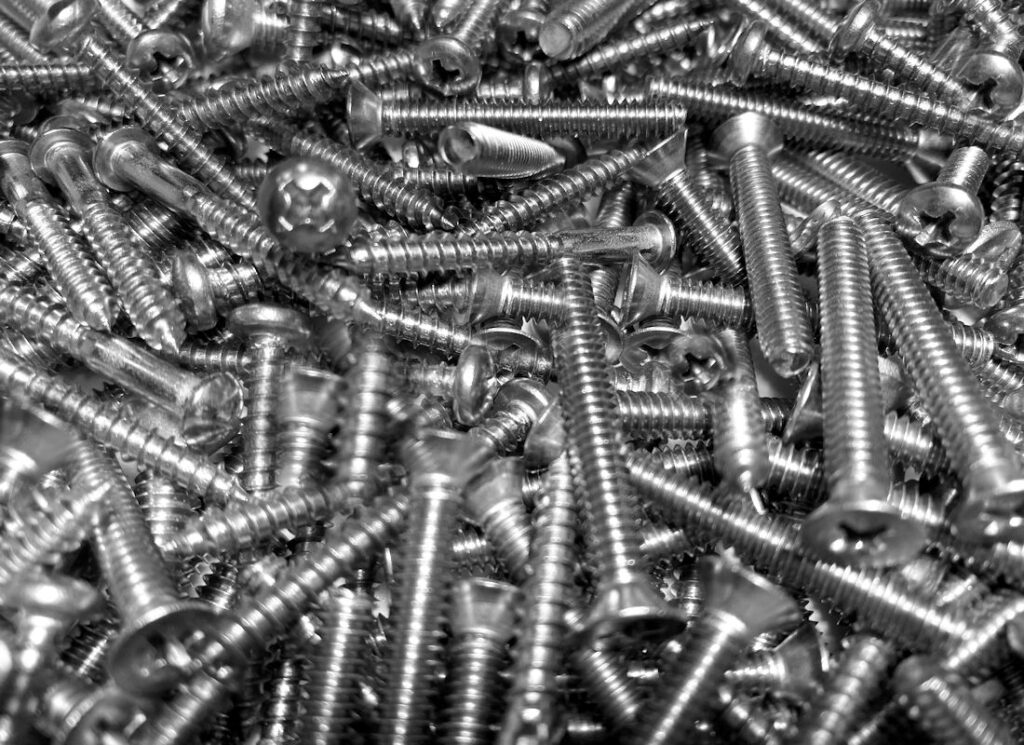 Screws Stainless Steel 18-8